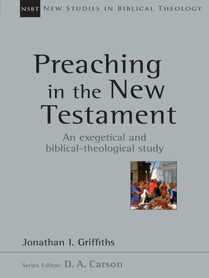 cover image of Preaching in the New Testament
